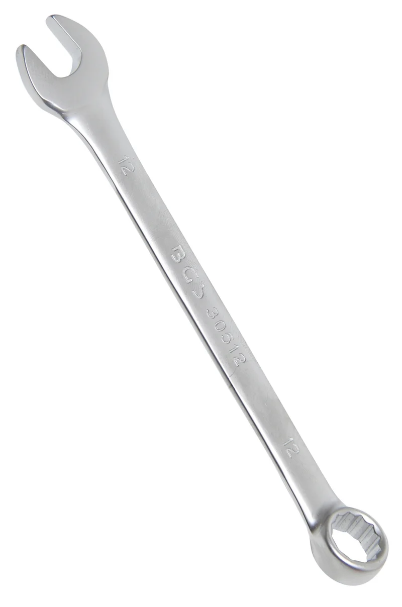 BGS 30512 Ringmaulschlüssel SW 12mm metrisch kalt geschmiedet seidenmatt