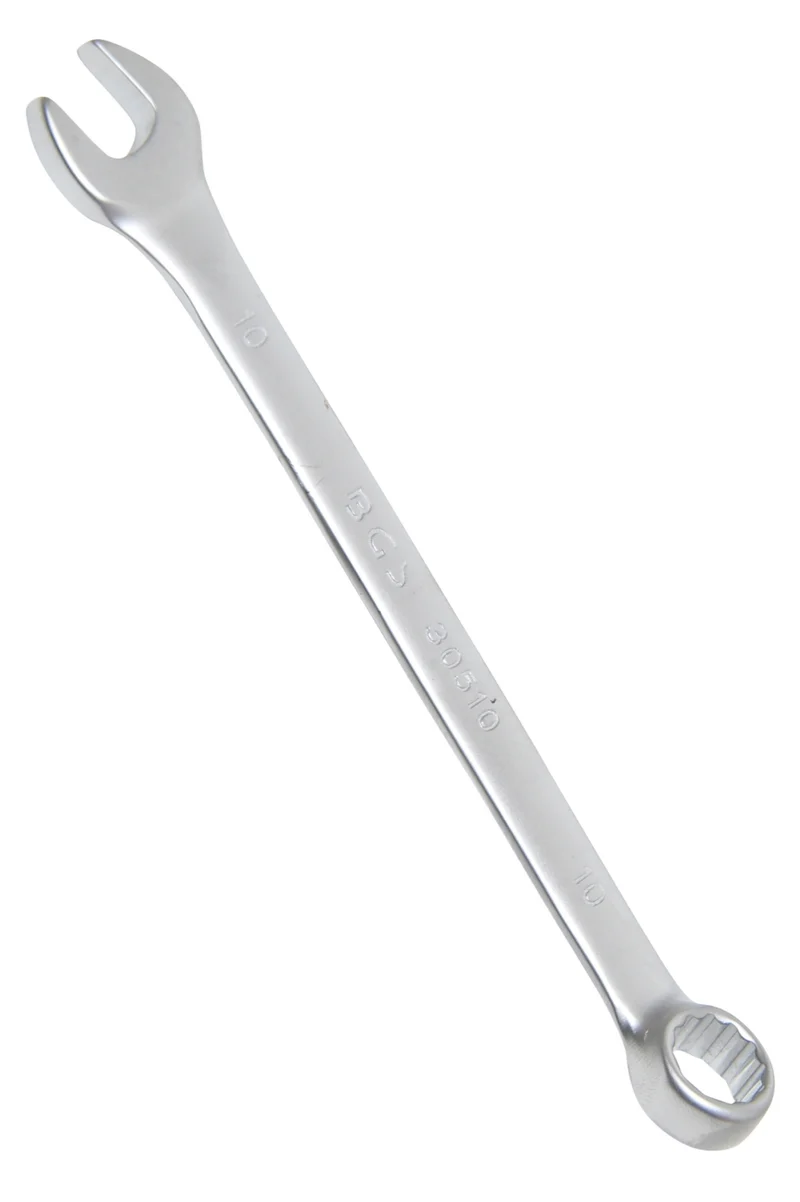 BGS 30510 Ringmaulschlüssel SW 10mm metrisch kalt geschmiedet seidenmatt