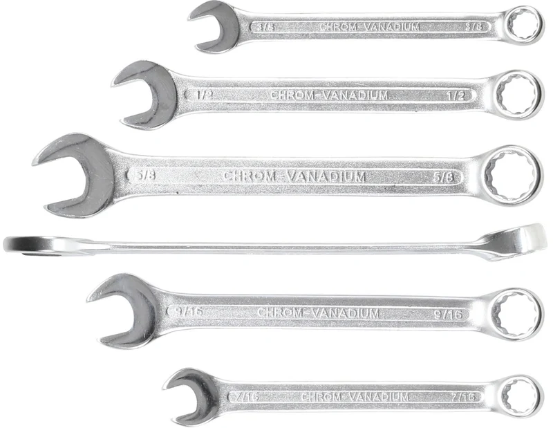 BGS 32100 ZOLL Satz Ringmaulschlüssel SW 3/8" - 11/16" 6 teilig