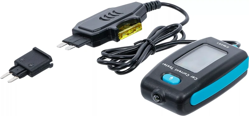 BGS 63520 Digitales Amperemeter für Sicherungskontakt 12 Volt & 24 Volt
