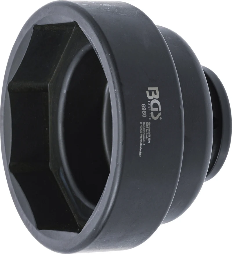 BGS 6980 Schlüssel für Hinterachs Nabenmuttern für Scania 8-kant SW 100mm
