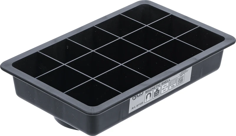 BGS 67103 Haftschale magnetisch 15 Fächer 120 x 190mm