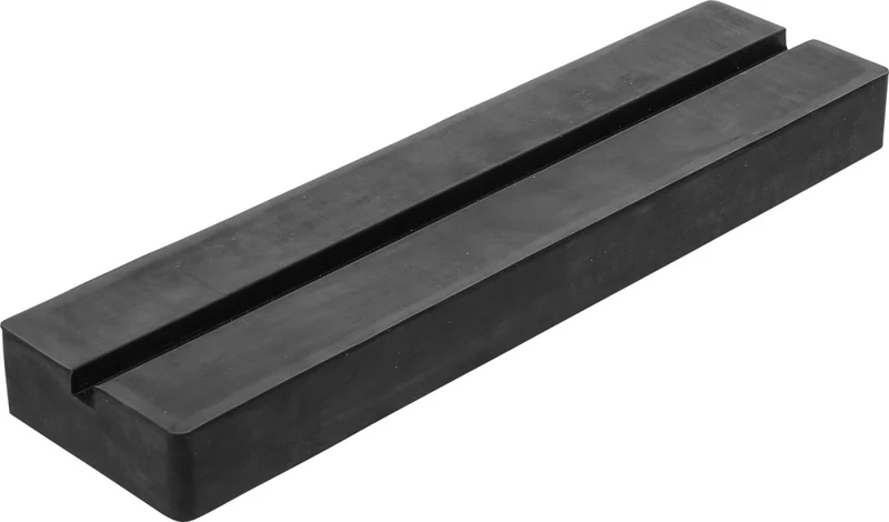 BGS 7012 Gummiauflage mit Nut für Hebebühnen 373mm x 100mm x 35mm
