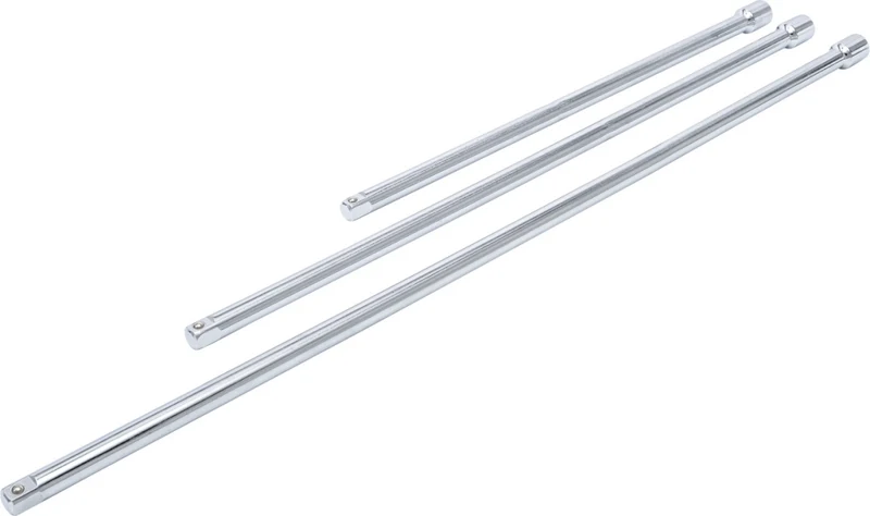 BGS DIY 92237 Satz Verlängerungen 12,5mm (1/2") Länge 450mm 600mm 750mm