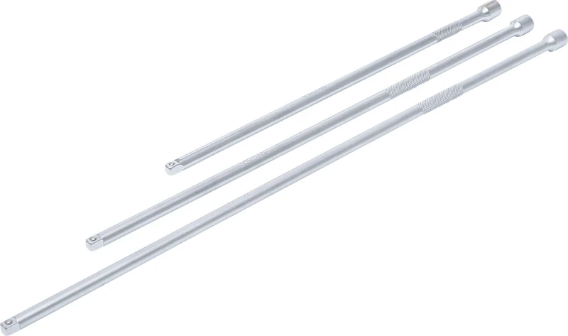 BGS 6854 Satz Verlängerungen 6,3mm (1/4") Länge 300mm 380mm 450mm