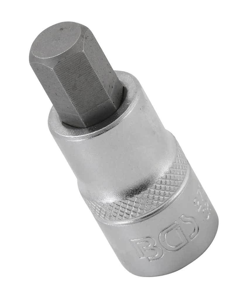 BGS 2737 Bit Einsatz Antrieb Innenvierkant 12,5mm (1/2") SW 15/32"