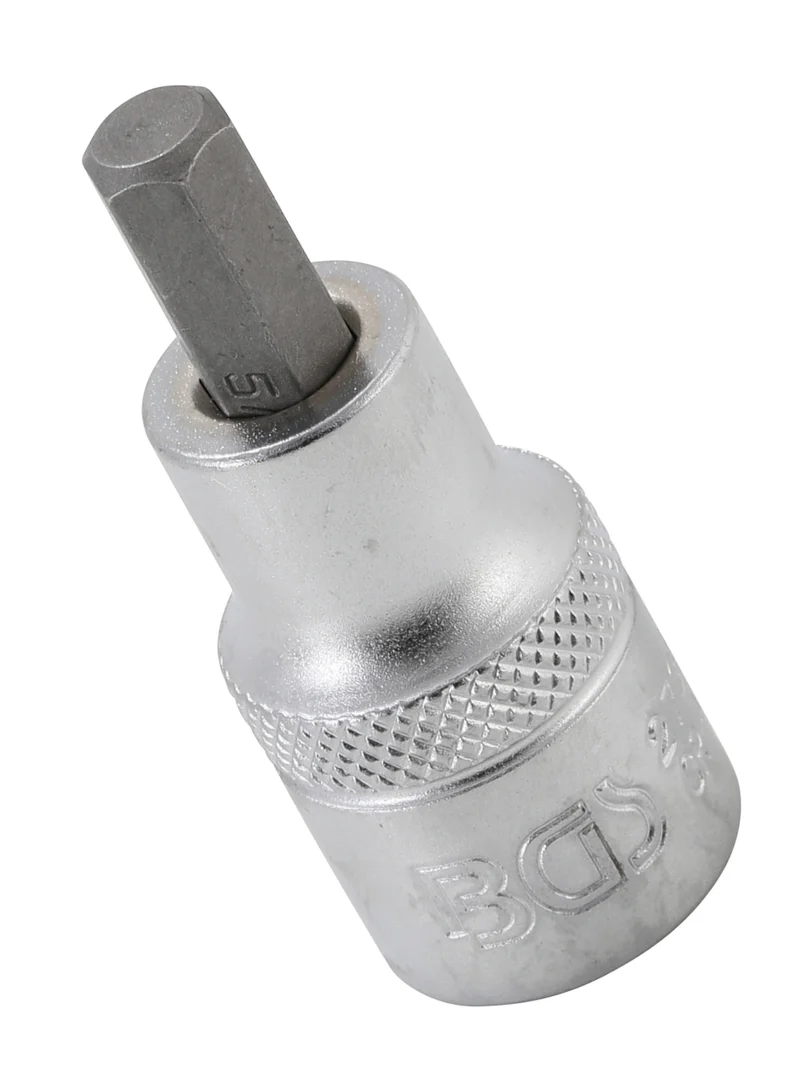 BGS 2735 Bit Einsatz Antrieb Innenvierkant 12,5mm (1/2") SW 5/16"