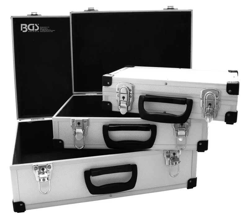 BGS 3307 Satz Koffer aus Aluminium 3 teiliges Set