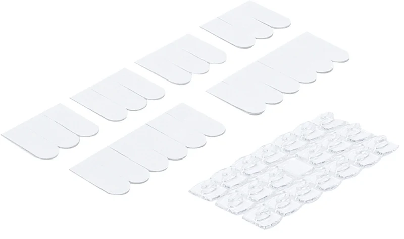 BGS DIY 80899 Sortiment Clips für Dekoration transparent 20-teilig