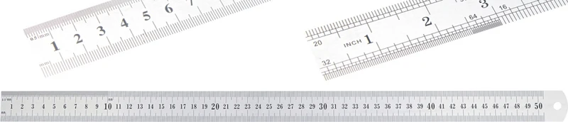 BGS DIY 50889 Maßstab biegsam rostfrei Edelstahl 0,5m