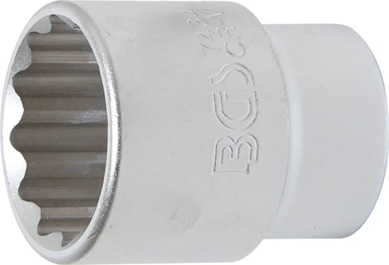 BGS 7434 Nuss / Stecknuss / Steckschlüsseleinsatz 34mm Zwölfkant Antrieb 20mm (3/4")