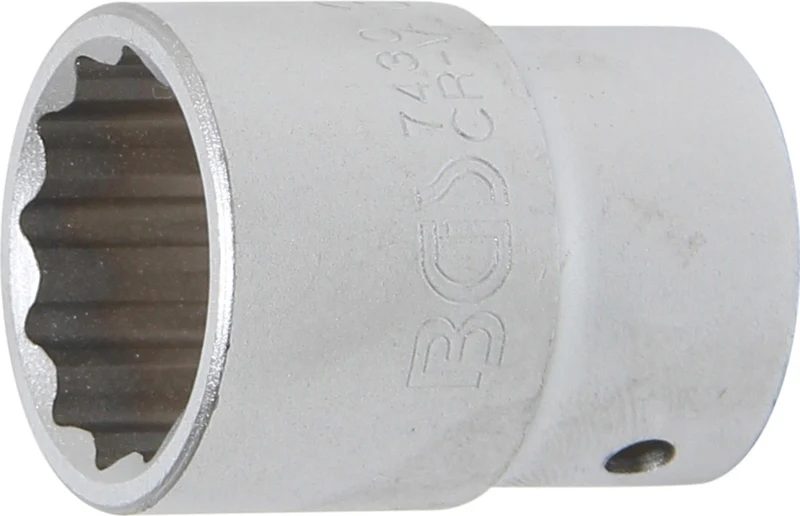 BGS 7430 Nuss / Stecknuss / Steckschlüsseleinsatz 30mm Zwölfkant Antrieb 20mm (3/4")