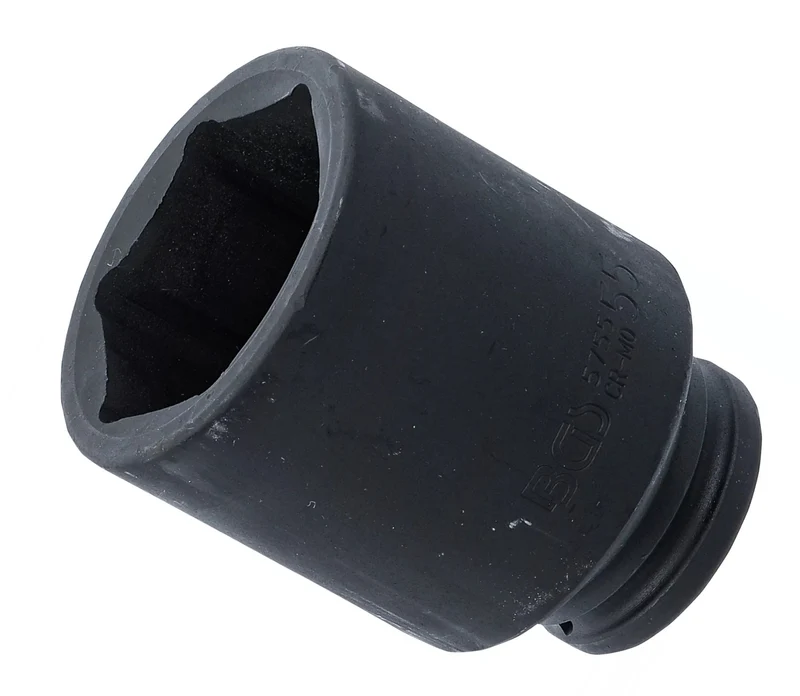 BGS 5755 Impact Nuss 55mm lang/tief Antrieb 20mm (3/4") für Schlagschrauber