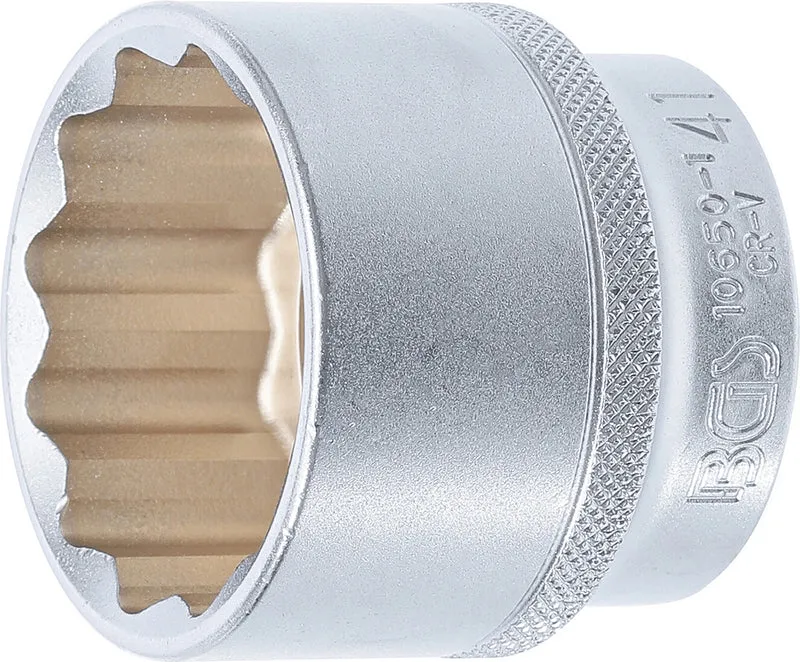 BGS 10650-1 Nuss / Stecknuss / Steckschlüsseleinsatz 41mm Zwölfkant Antrieb 12,5mm (1/2")