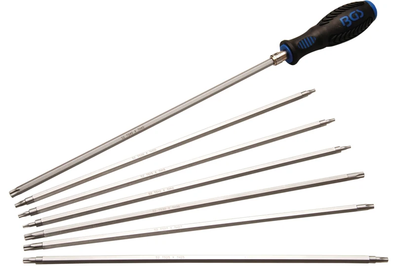 BGS 2325 Satz Schraubendreher TORX T-Profil TS-Profil für Torx Plus mit Wechselklingen 8 teilig
