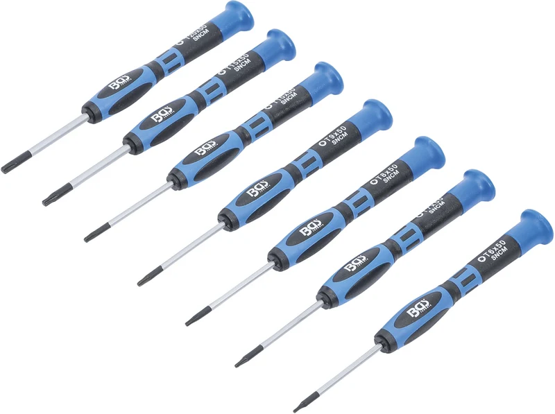BGS 7967 Satz Präzisions Torx Schraubendreher T-Profil 7 teilig