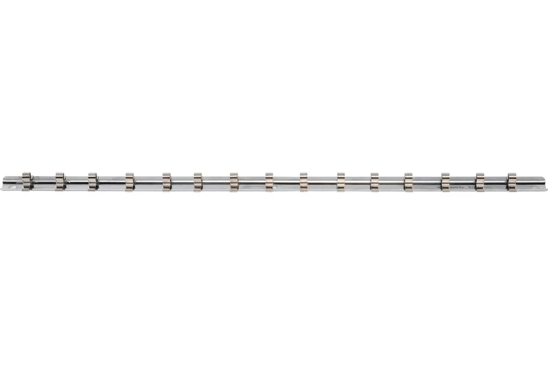 BGS 2120 Aufsteckschiene mit 15 Clips für Nüsse mit Vierkant 6,3mm (1/4")