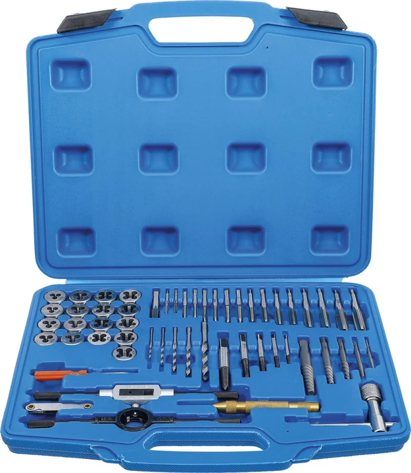 BGS 70104 Satz Gewindeschneider metrisch M3 - M12 56-teilig