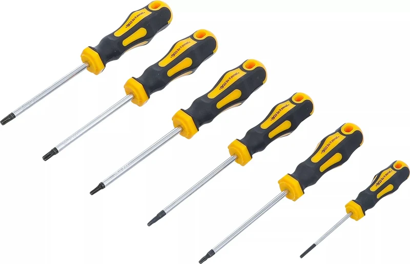 BGS DIY 35826 Satz Schraubendreher T-Profil (für Torx) T10 - T30