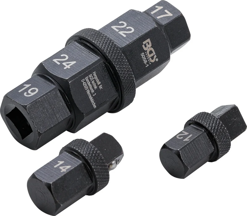 BGS 5058-1 Motorrad Spezial Einsatz Innensechskant Antrieb 10mm (3/8") 12 - 24mm
