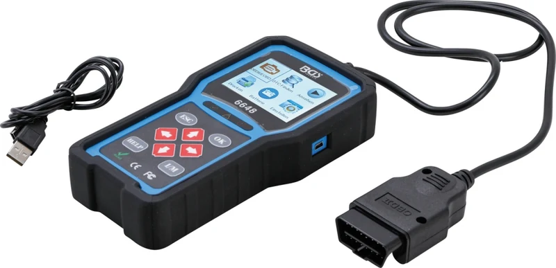 BGS 6648 OBD II (EOBD) Fehlerdiagnosegerät zum Auslesen Fehlercodes