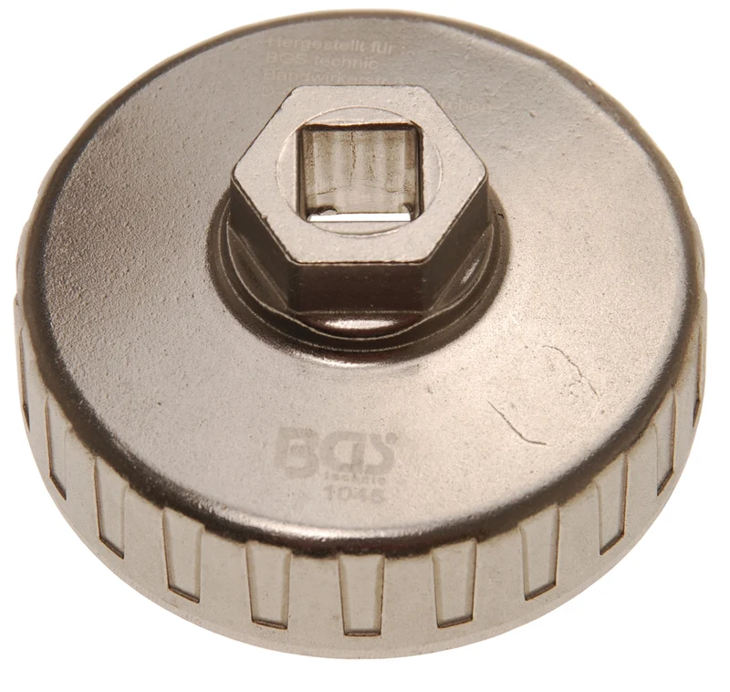 BGS 1045 Ölfilterkappe / Ölfilterschlüssel Ø 75mm x 15 kant für Chrysler, GM