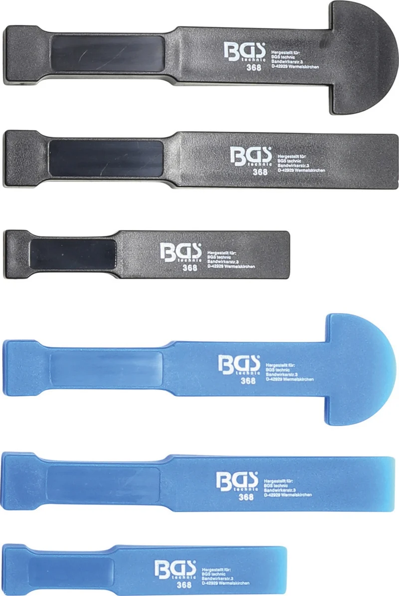BGS 368 Satz Kunststoff Meißel 6 teilig