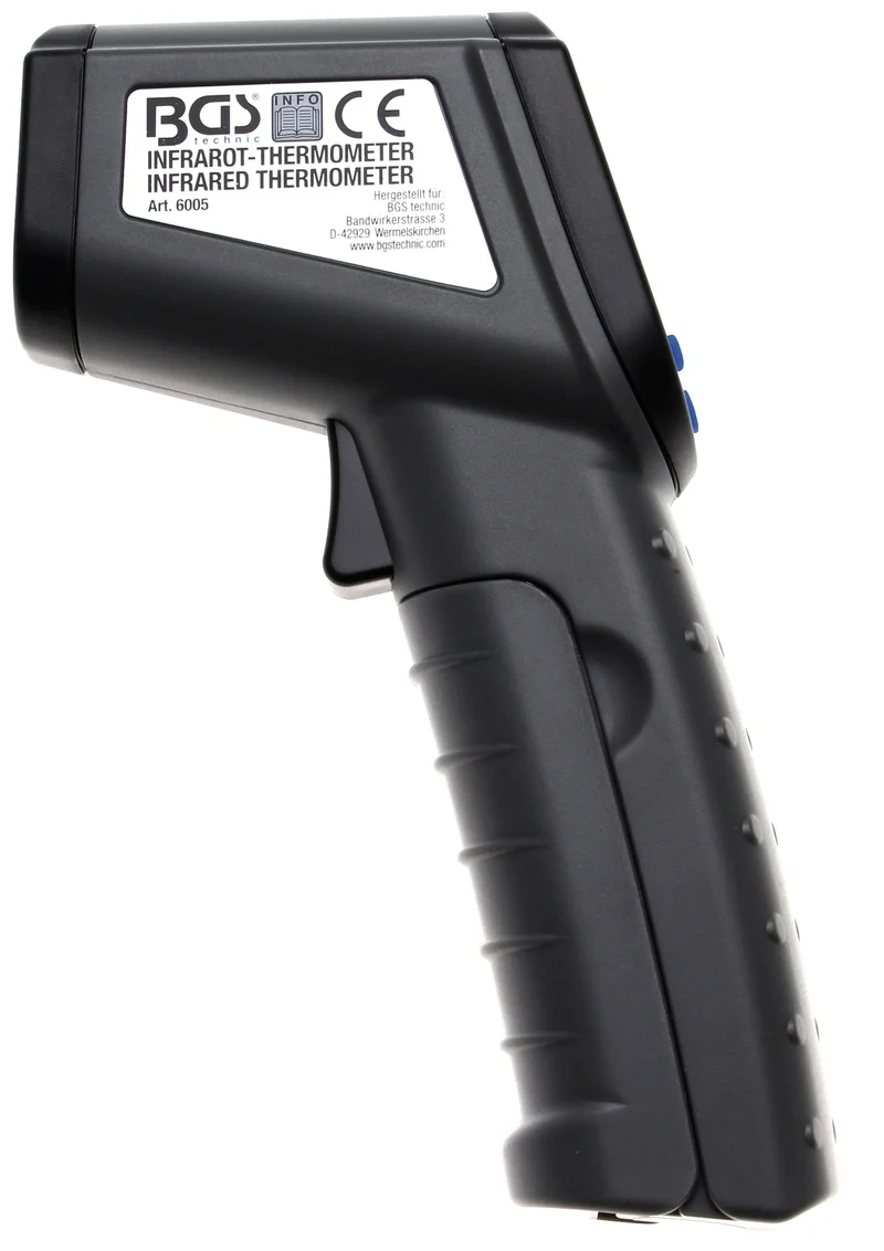 BGS 6005 Digital Laserthermometer -50-500°C für berührungslose Messung