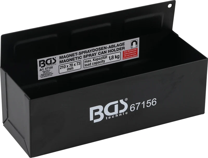 BGS 67156 Spraydosen Ablage magnetisch Breite 210mm max. 1,8kg