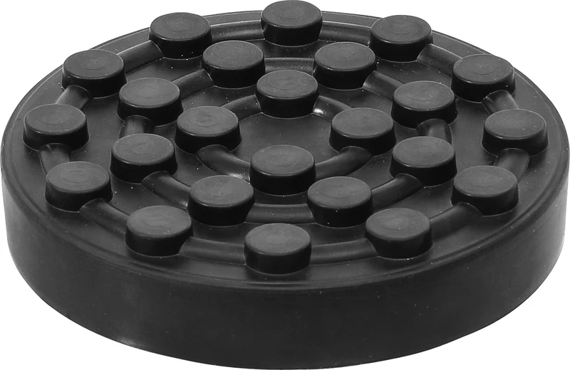 BGS 7043 Gummiteller für Hebebühnen Ø123mm Höhe 25mm EPDM Gummi + Stahlplatte