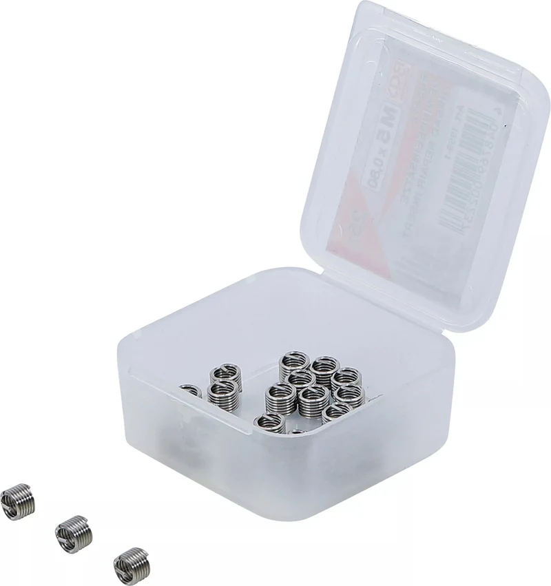 BGS 1959-1 Ersatz Gewindeeinsätze M5 x 0,8mm 25 teilig