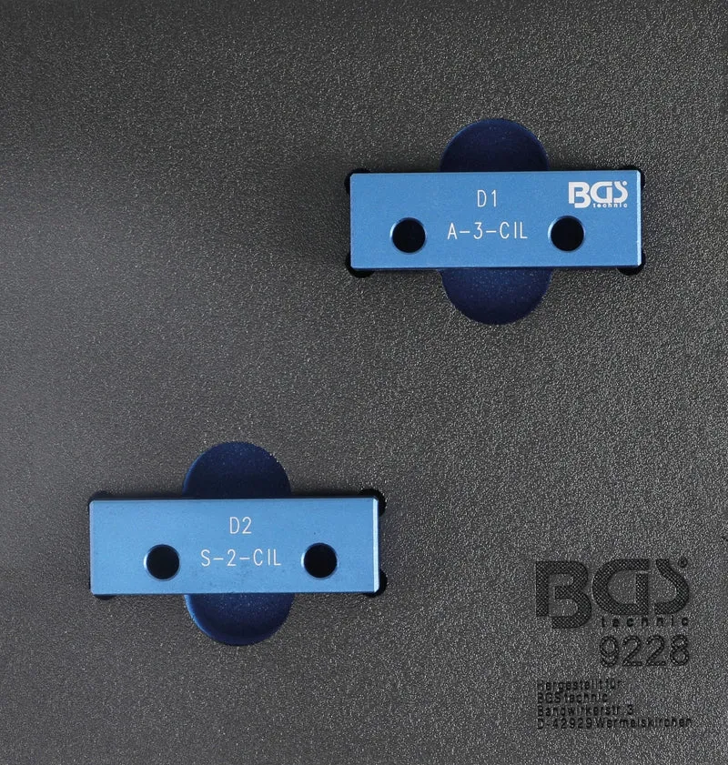 BGS 9228 Satz Arretierwerkzeug für Nockenwellen für Lancia 2.0L VIS 4 Zylinder