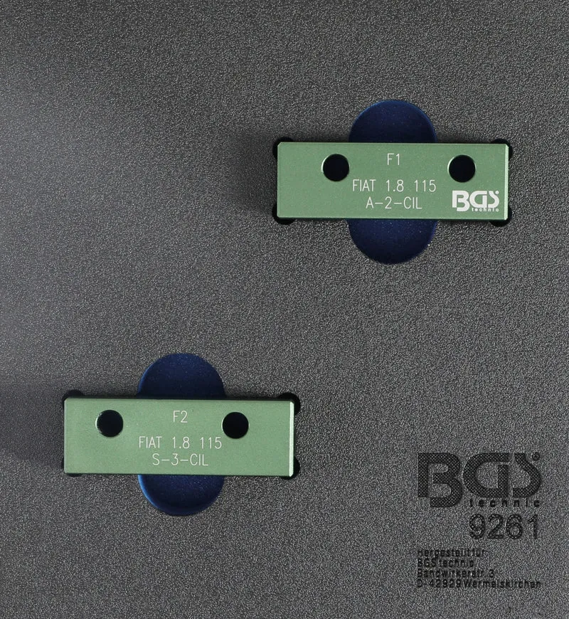 BGS 9261 Satz Arretierwerkzeug für Nockenwellen für Fiat, Lancia 1.8L 115 PS