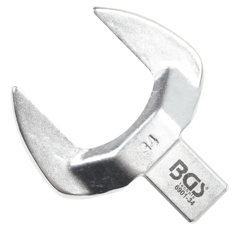 BGS 6901-34 Einsteck-Maulschlüssel 34mm für Aufnahme 14 x 18mm