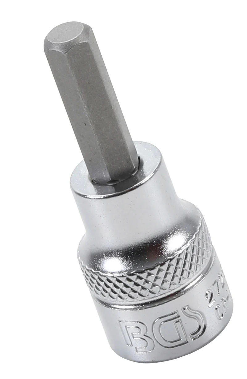 BGS 2725 Biteinsatz Innensechskant HX1/4" Länge 48mm Antrieb 10mm (3/8")