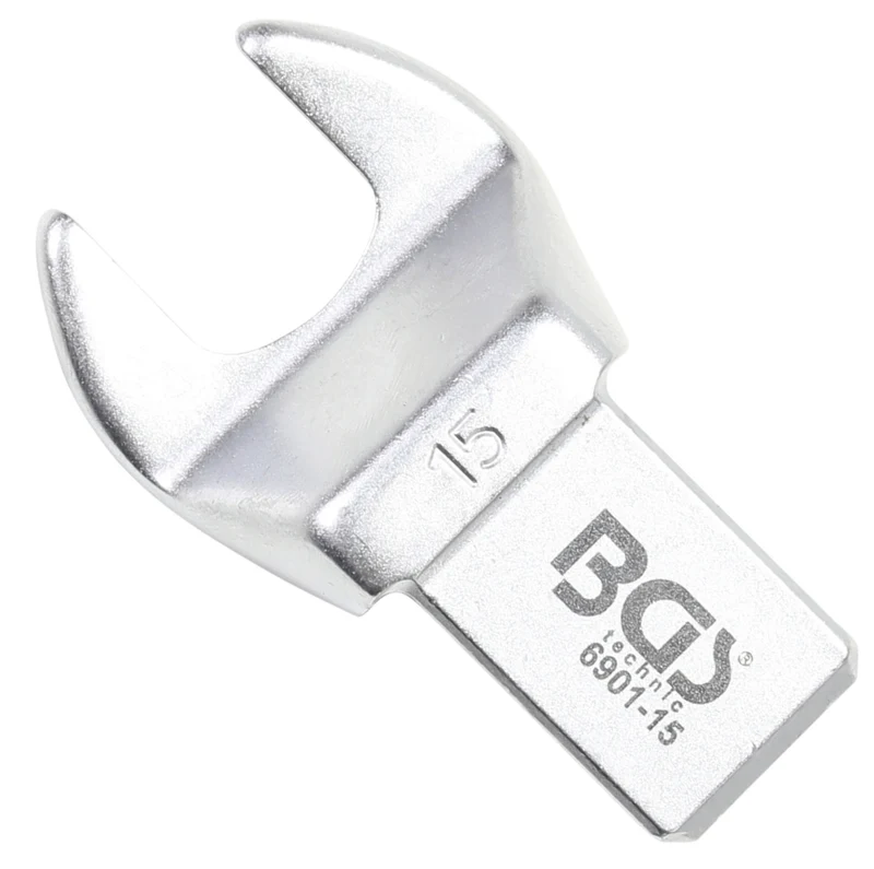 BGS 6901-15 Einsteck-Maulschlüssel 15mm für Aufnahme 14 x 18mm