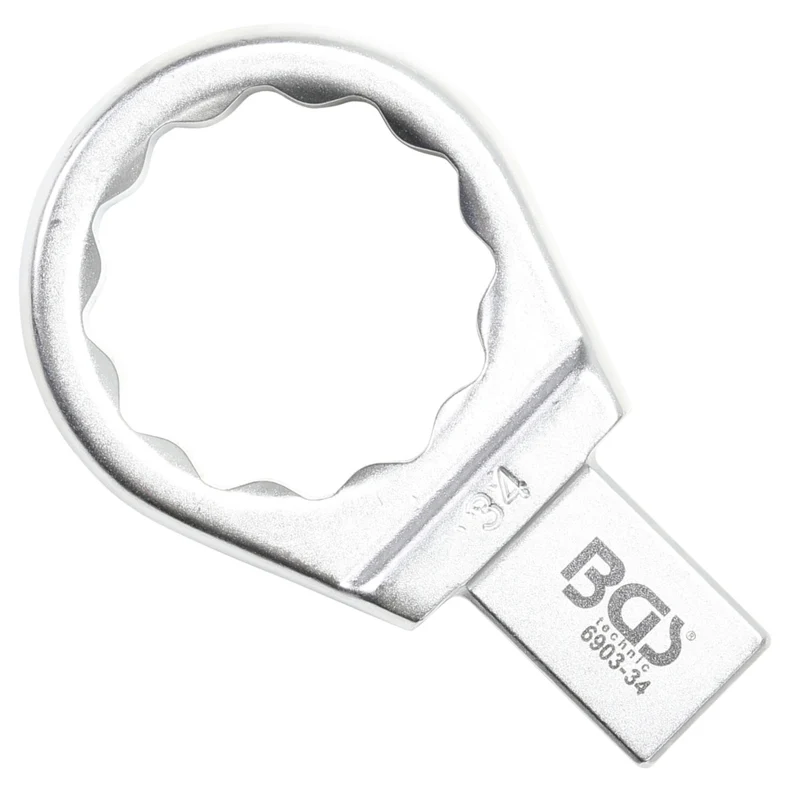 BGS 6903-34 Einsteck-Ringschlüssel 34mm für Aufnahme 14 x 18mm