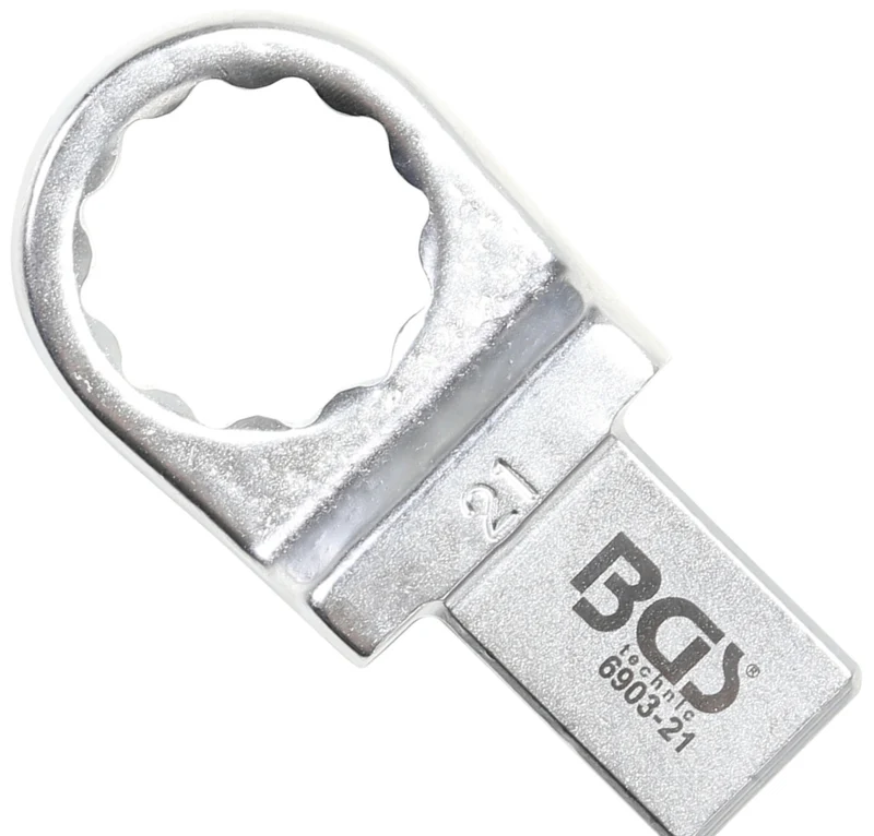 BGS 6903-21 Einsteck-Ringschlüssel 21mm für Aufnahme 14 x 18mm