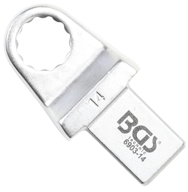 BGS 6903-14 Einsteck-Ringschlüssel 14mm für Aufnahme 14 x 18mm