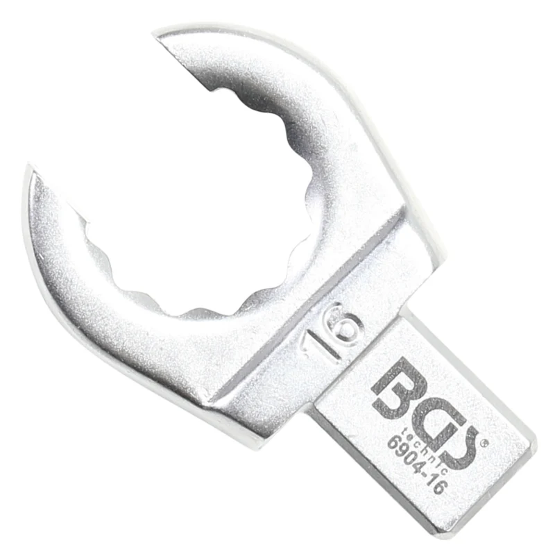 BGS 6904-16 Einsteck-Ringschlüssel offen 16mm für Aufnahme 9 x 12mm