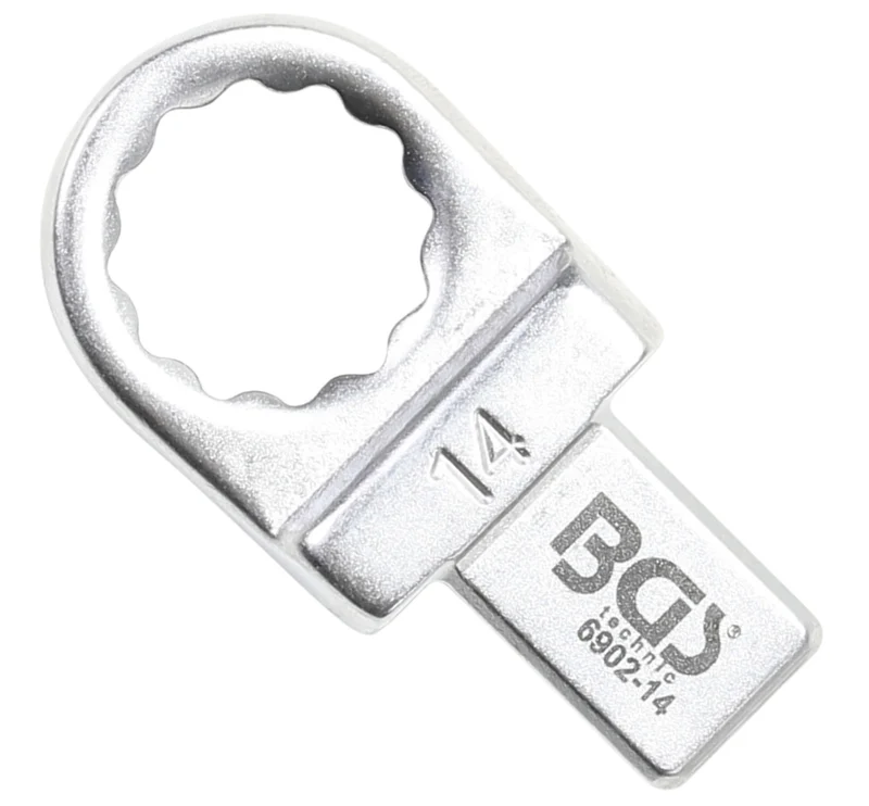 BGS 6902-14 Einsteck-Ringschlüssel 14mm für Aufnahme 9 x 12mm