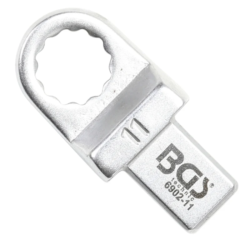 BGS 6902-11 Einsteck-Ringschlüssel 11mm für Aufnahme 9 x 12mm