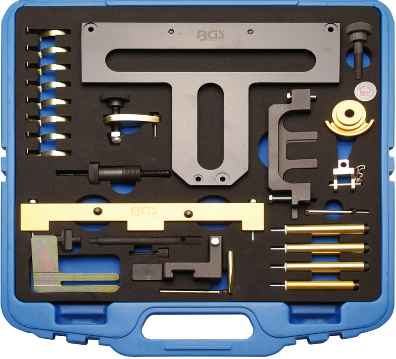 BGS 62617 Satz Einstellwerkzeug für BMW Benziner N42 N46 B18/-A B20/-A/-B 26-teilig