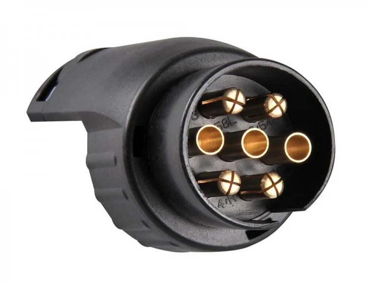 ProPlus 343520 Anhängeradapter Mini kurz Adapter für PkW 7 polig auf Anhänger 13 polig