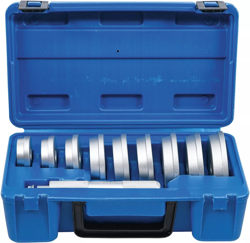 BGS 1522 Satz Druckstücke 10 teilig zum Ausdrücken von Lagern und Wellen aus Aluminium