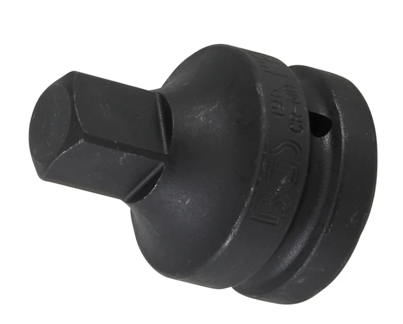 BGS 196 Adapter IMPACT 25mm (1") innen auf 20mm (3/4") aussen Vierkant