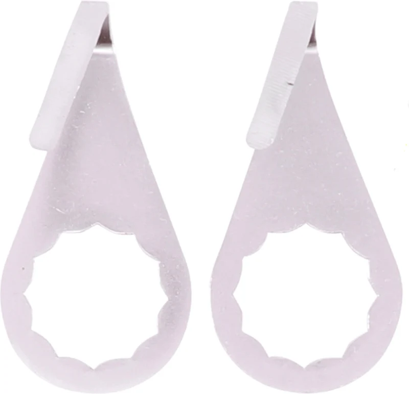 BGS 3257 Ausglasmesser U-Form, halbrund, Länge 24mm, 2 Stück