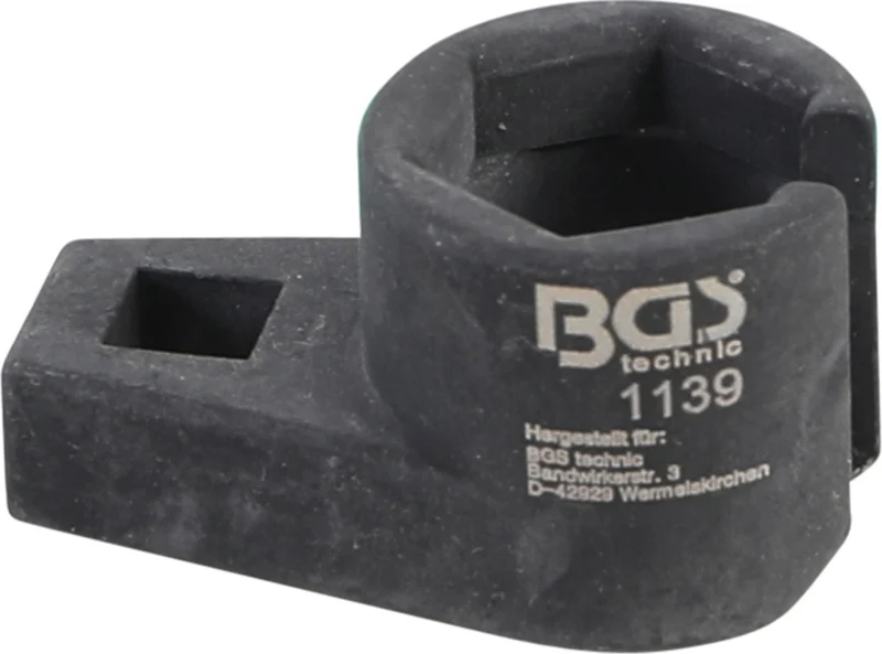 BGS 1139 Nuss Werkzeug Ausbau Einbau der Lambdasonde KURZE Ausführung 22mm
